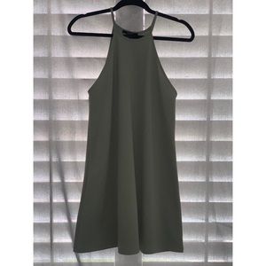 Forever 21 Green Racer Back Dress Size Small